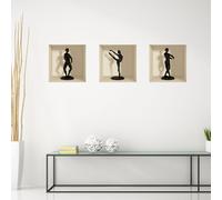 Sticker effet 3D ballerines