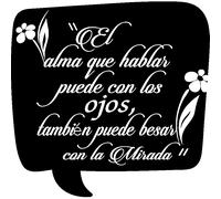Sticker El alma que habbar puede con los...