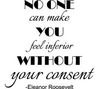 Sticker Eleanor Roosevelt - Without your consent