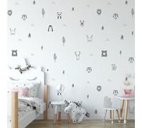 Sticker élégants animal - Chambre bébé, enfant animal, stickers muraux élégants