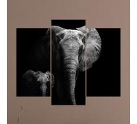 Sticker Éléphant et son bébé