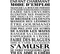 Sticker Enfant charmant mode d'emploi