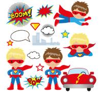 Sticker enfants super-héros