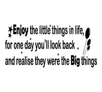 Sticker Enjoy the little things in life