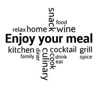 Sticker Enjoy your meal
