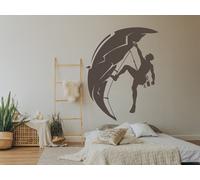 Sticker Escalade Alpinisme montagne 2 - Nombreuses tailles et couleurs disponibles