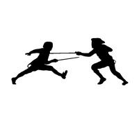 Sticker escrime