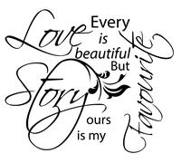 Sticker Every love story…1