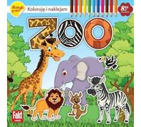 Sticker fact. ZOO. Je colorie et je colle