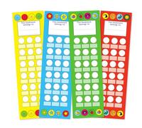 Sticker Factory Lot de 60 marque-pages de récompense à utiliser avec des autocollants de 10 mm