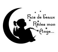 Sticker Fais de beaux rêves mon ange