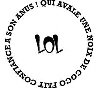 Sticker Fait confiance - Lol