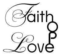 Sticker Faith, hope, love