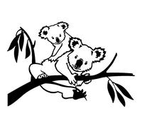 Sticker Famille koala