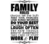 Sticker Family rules do your best