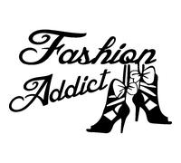 Sticker fashion addict chaussures