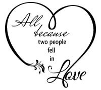 Sticker Fell in love