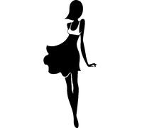 Sticker Femme moderne