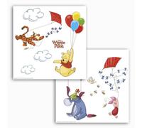 Sticker Fenêtre, 31cm x 31cm, Winnie Ourson