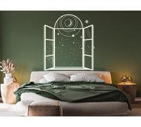 Sticker Fenêtre sur l'Univers - Nombreuses tailles et couleurs disponibles