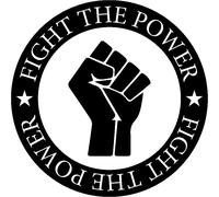 Sticker Fight the power