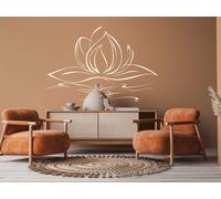 Sticker Fleur de Lotus - Nombreuses tailles et couleurs disponibles