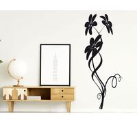 Sticker Fleurs Marguerites Design - Nombreuses tailles et couleurs disponibles