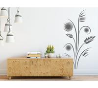 Sticker Floral Fleurs Epis - Nombreuses tailles et couleurs disponibles