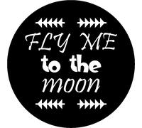 Sticker Fly me to the moon