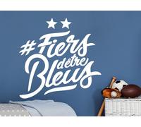 Sticker Foot Fiers d'être Bleus 2 - Nombreuses tailles et couleurs disponibles