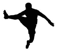 Sticker footballeur 1