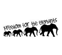 Sticker Freedom for the elephants
