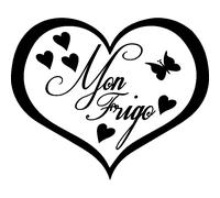 Sticker frigo Mon Frigo coeur