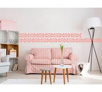 Sticker Frise Deco Fleurs - Nombreuses tailles et couleurs disponibles