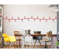 Sticker Frise Lampes - Nombreuses tailles et couleurs disponibles