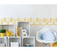 Sticker Frise Petites Feuilles - Nombreuses tailles et couleurs disponibles