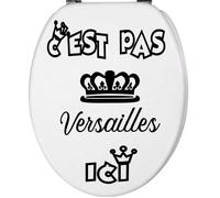 sticker Fun Abattant WC - C'EST PAS VERSAILLES ICI
