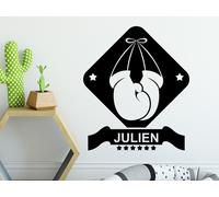 Sticker Gants de Boxe avec texte personnalisé - Nombreuses tailles et couleurs disponibles