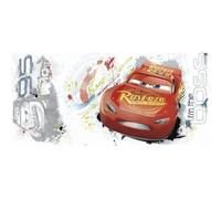 Sticker géant - Disney - Cars - Flash McQueen - 92 7CM x 43 8CM - Repositionnable