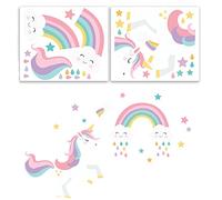 STICKER GEANT ENFANT LICORNE DECORATION CHAMBRE ENFANT