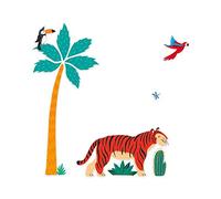 STICKER GEANT ENFANT TIGRE DECORATION CHAMBRE ENFANT