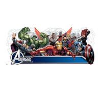 Sticker Géant Repositionnable Avengers Assemble de Personnages et Personnalisation