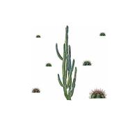 Sticker Géant Repositionnable Cactus