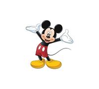 Sticker Géant Repositionnable Disney Mickey et ses Amis - Mickey, Noir