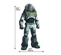 ROOMMATES Stickers Muraux Géants Disney Pixar Buzz l'Eclair Multicolors