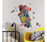 ROOMMATES Sticker Mural Géant Ricky Zoom et stickers complémentaires Multicolors