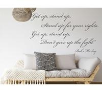 Sticker Get up, Stand up... - Nombreuses tailles et couleurs disponibles