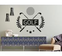 Sticker Golf - Nombreuses tailles et couleurs disponibles
