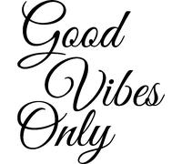 Sticker Good vibes only