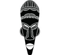 Sticker Grand masque africain